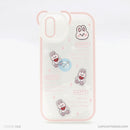 Ốp lưng IPHONE X/XS lưng trong in hình cute có tai mèo