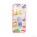 ỐP LƯNG ĐIỆN THOẠI SAMSUNG A70 NHÁM HÌNH VIỀN MÀU