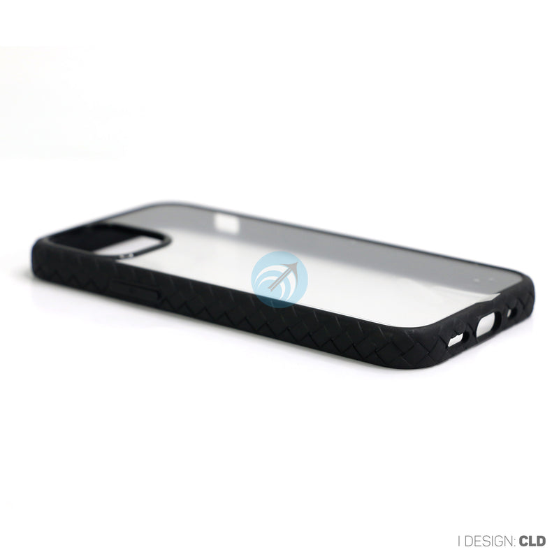 Ốp lưng iPhone 12 5.4" Black Mipow Anti Scractches Hybrid PS05