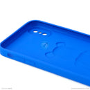 ỐP lưng IPHONE XS MAX hình nổi gấu đứng màu xanh