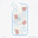 Ốp lưng IPHONE 13 PRO lưng trong in hình cute có tai mèo