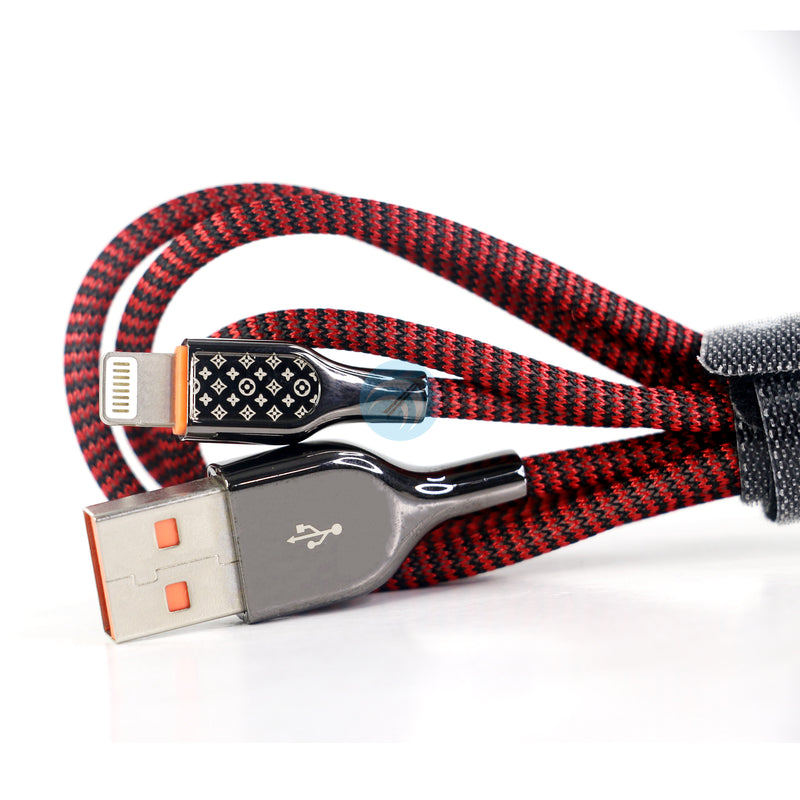 CÁP SẠC ĐIỆN THOẠI USB A TO LIGHTNING 1,2 MÉT KSC-188 BH01T