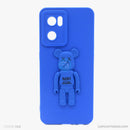 Ốp lưng RENO 7 5G hình gấu nổi có giá đỡ silicon màu