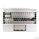 Vỏ laptop HP 13-AH mặt C màu bạc