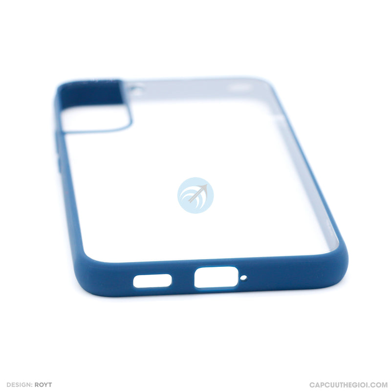Ốp lưng SAMSUNG S22+ lưng trong viền xanh LIKGUS