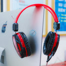 Tai nghe chụp tai QINLIAN A6 jack 3.5, dây chống đứt (hỗ trợ học trực tuyến Online) bh01t