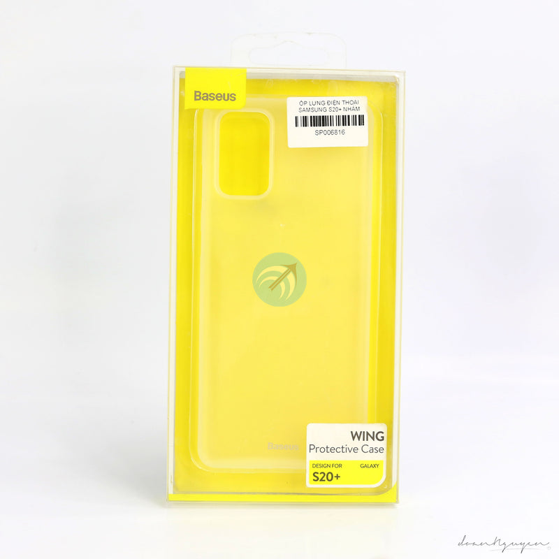 ỐP LƯNG ĐIỆN THOẠI SAMSUNG S20+ NHÁM (BASEUS)