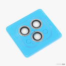 Dán bảo về CAMERA màu bạc gắn đá IPHONE 12 PRO KUZOOM DIAMOND 3 mắt