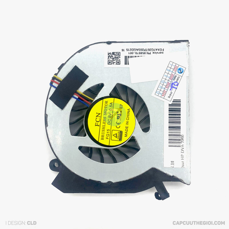 FAN LAPTOP HP DV6-7000 DV7-7000 bh01t