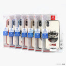 Ốp lưng IPHONE X/XS hình mèo thần tài nổi viền màu