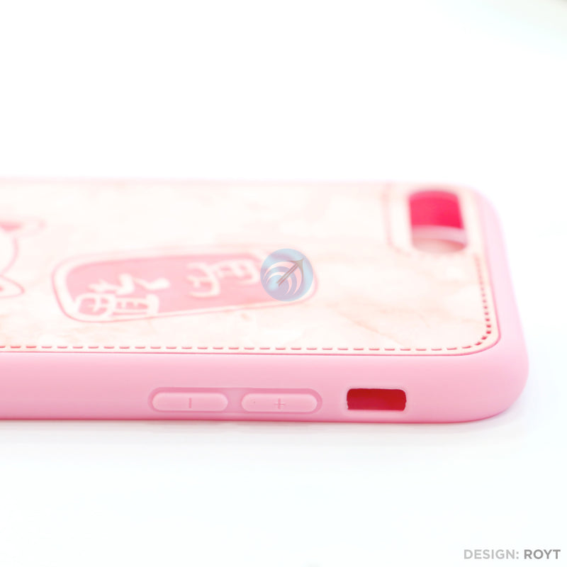 Ốp lưng IPHONE 7+/8+ lưng da hình mèo thần tài