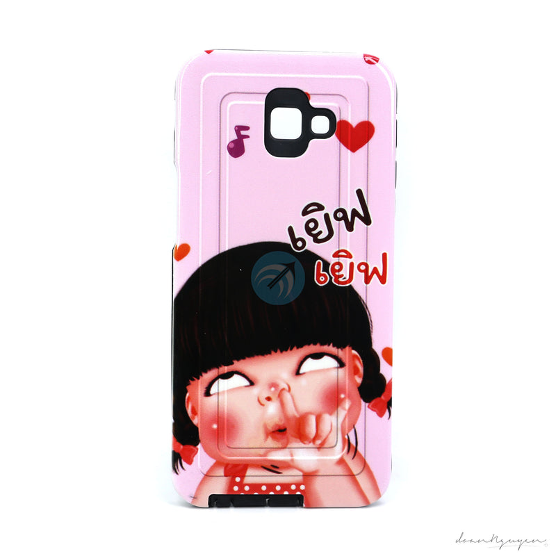 ỐP LƯNG ĐT SAMSUNG J4+ (HÌNH CUTE NHỰA)