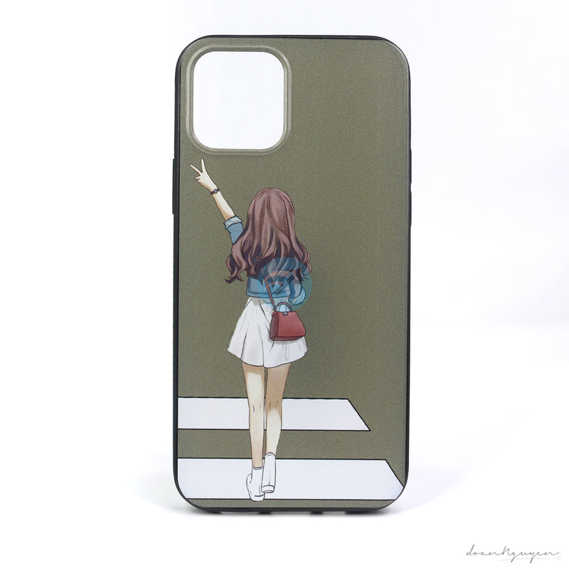 ỐP LƯNG IPHONE 12 6.1 (CÔ GÁI SÀNH ĐIỆU)