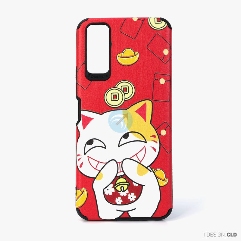 Ốp lưng VIVO Y20 dẻo hình mèo thần tài