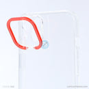 Ốp lưng IPHONE 13 6.1 trong viền camera màu đỏ REALSKY