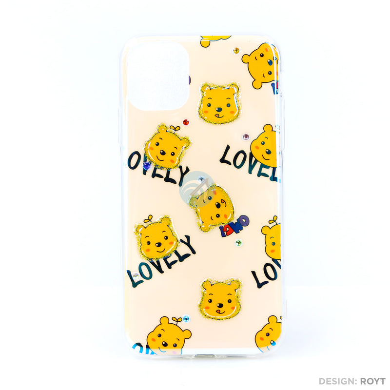 Ốp lưng IPHONE 11 hình viền dẻo gắn đá