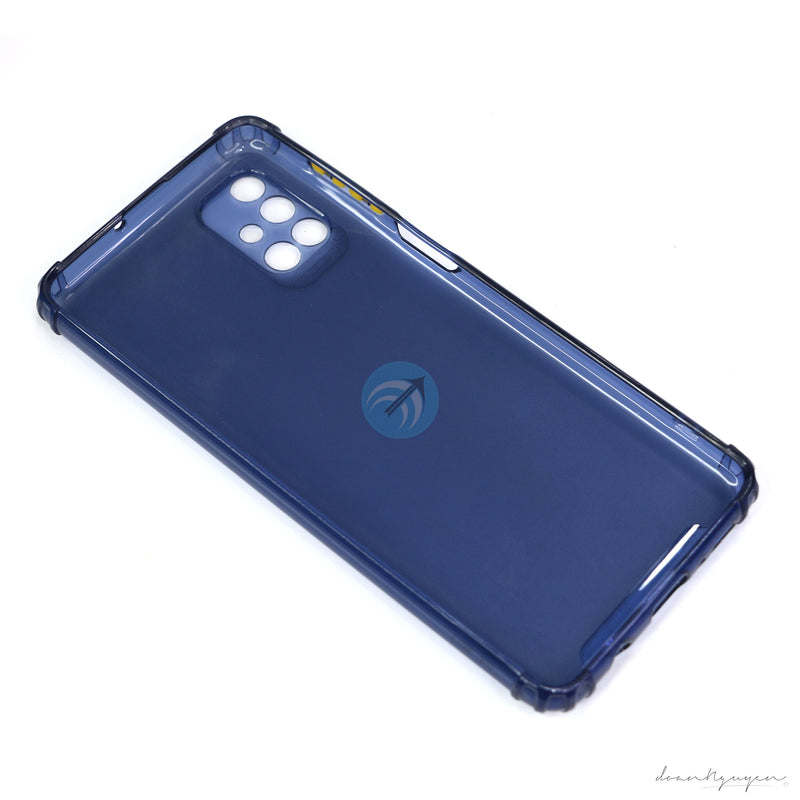 ỐP LƯNG SAMSUNG A71 ( CHỐNG SỐC - NÚT 2 MÀU)