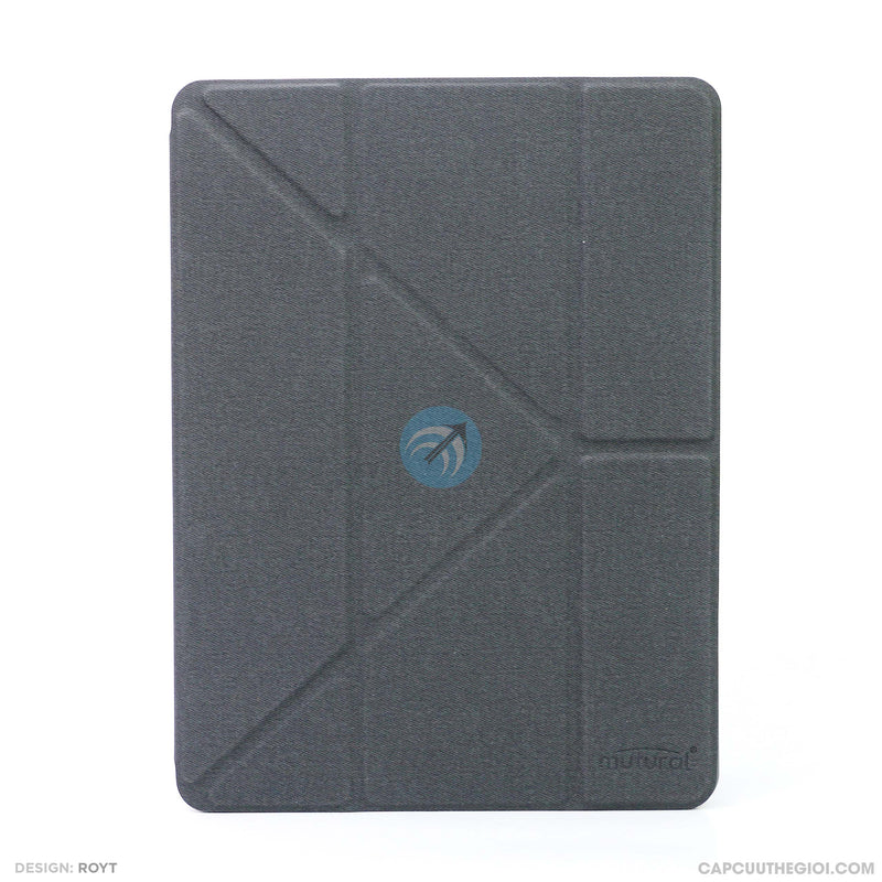 Bao da IPAD 10.2 2020 2021 tam giác vải màu ( MUTURAL )
