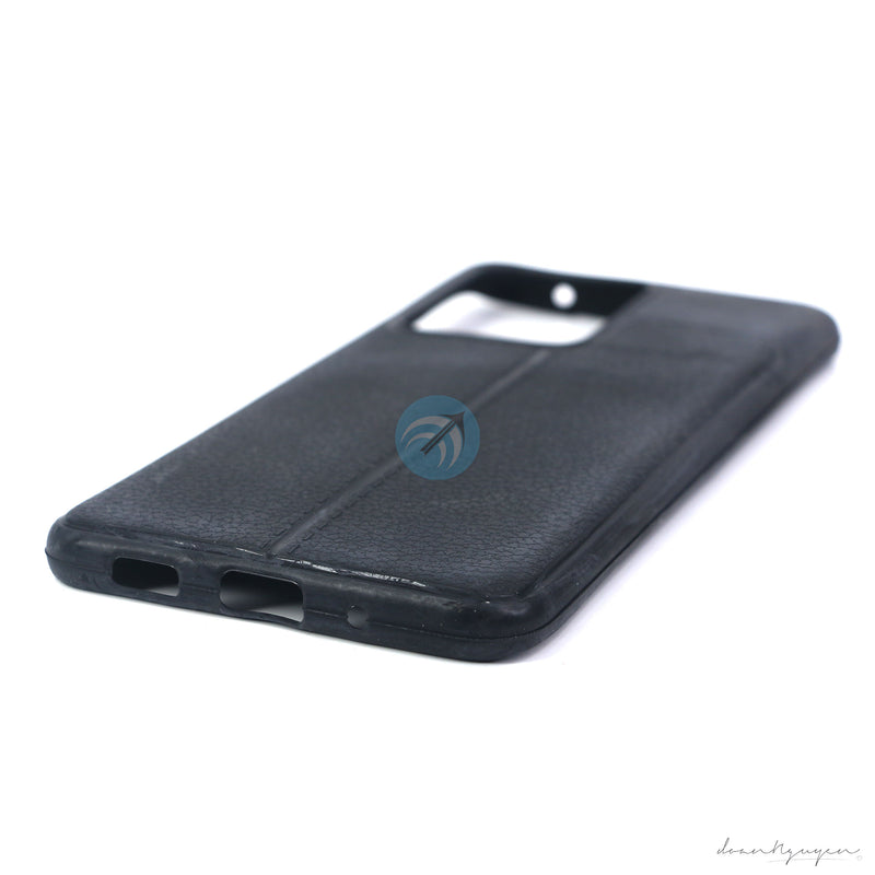 ỐP LƯNG DA ĐIỆN THOẠI SAMSUNG S20 ULTRA AUTO DẺO ĐEN