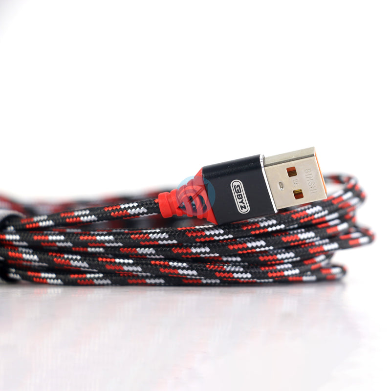 Cáp sạc usb A to micro 3 mét BYZ BC-090M bh01t