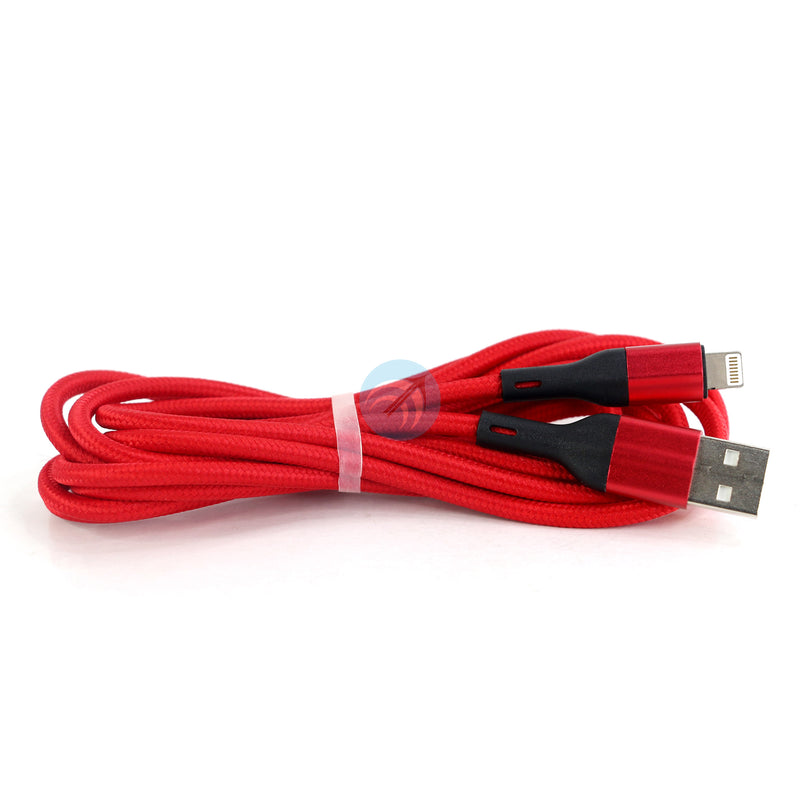 Cáp sạc điện thoại HOCO usb A to lightning đỏ 2 mét (X2 MAX) bh03t