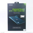 Bộ dán MACBOOK AIR 13" 2018-2020 3M INNOSTYLE DIAMOND GUARD 6 in 1 SPACE GRAY ISCS2337GY