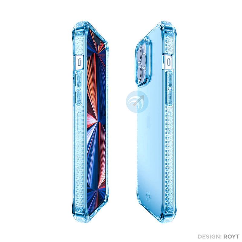 Ốp lưng điện thoại IPHONE 13 6.1 ILSKINS SPECTRUM CLEAR ANTIMICROBIAL (AP2R-SPECM-LBLU)