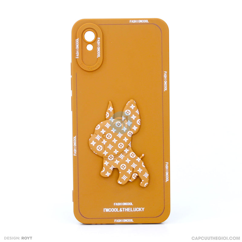 Ốp lưng MI 9A dẻo màu hình gấu nổi