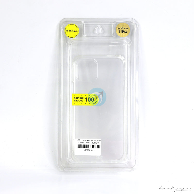 ỐP LƯNG IPHONE 11 PRO CHỐNG SỐC TRONG VỈ NHÁM