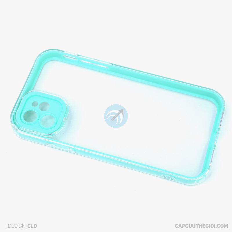 Ốp lưng IPHONE 11 6.1 trong tách viền màu