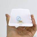 Cường lực IP 7+/8+ màu trắng (Con voi không hộp) WTP-018