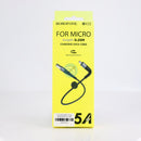 Cáp sạc usb A to micro 2.4A 0.25M BOROFONE BX32 bao test 7 ngày
