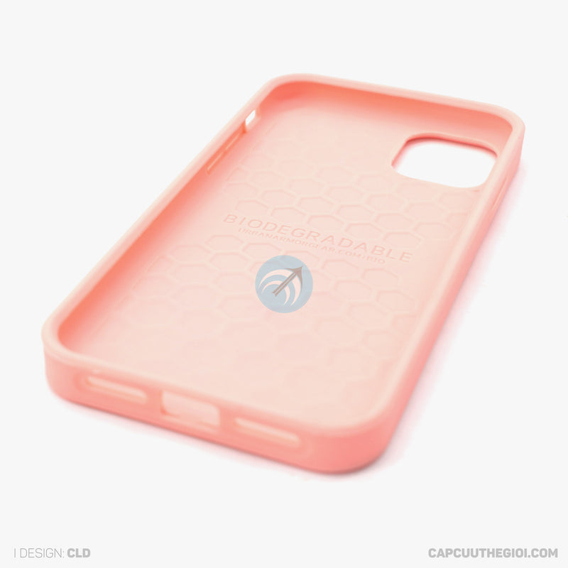 Ốp lưng IPHONE 11 6.1 UAG silicon chống bẩn màu hồng