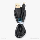 Bộ sạc lightning 3.4A 1 mét HOCO HK2 màu đen bh01t