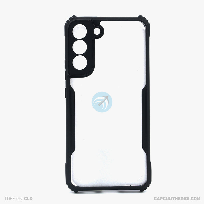 Ốp lưng SAMSUNG S22+ chống sốc trong viền màu