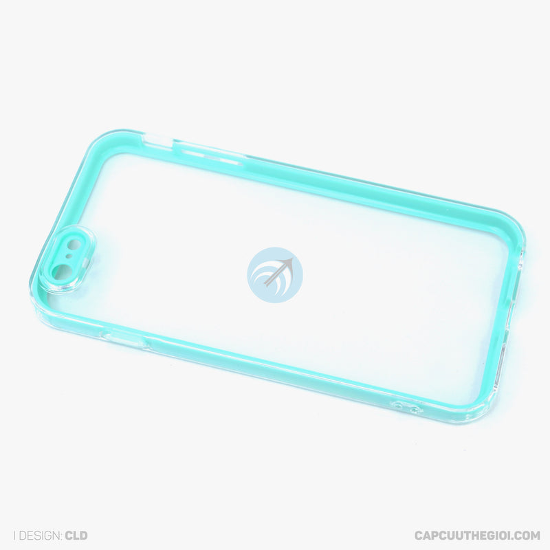 Ốp lưng IPHONE 6+/6s+ trong tách viền màu