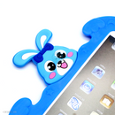 ỐP IPAD 10.2/ 10.5 2019 SILICON MỀM CHỐNG RƠI HÌNH THỎ MÀU XANH DƯƠNG KAKU KSC-074 MENGCHONG