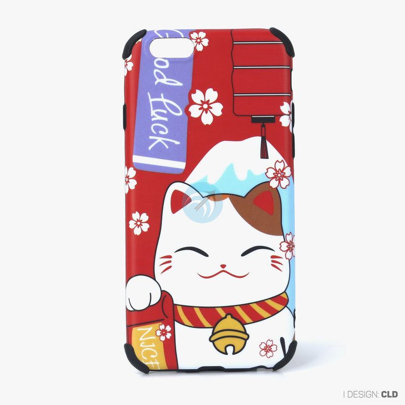 Ốp lưng IPHONE 6G/6S hình mèo thần tài nhựa cứng