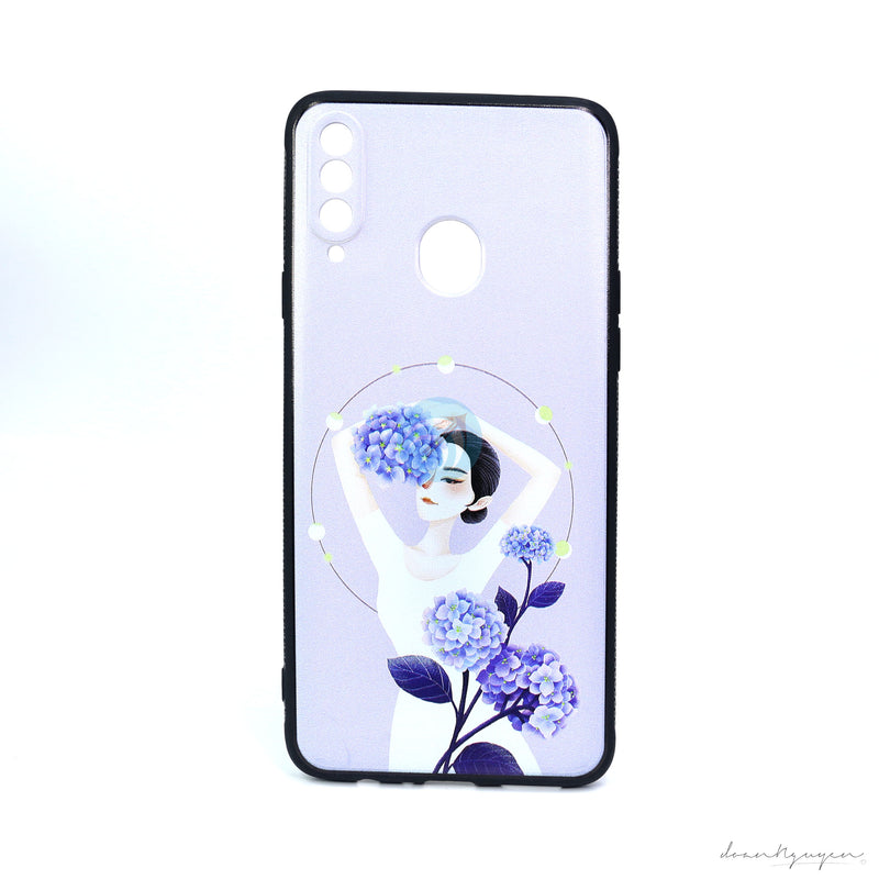 ỐP LƯNG SAMSUNG A20S (CÔ GÁI SÀNH ĐIỆU)