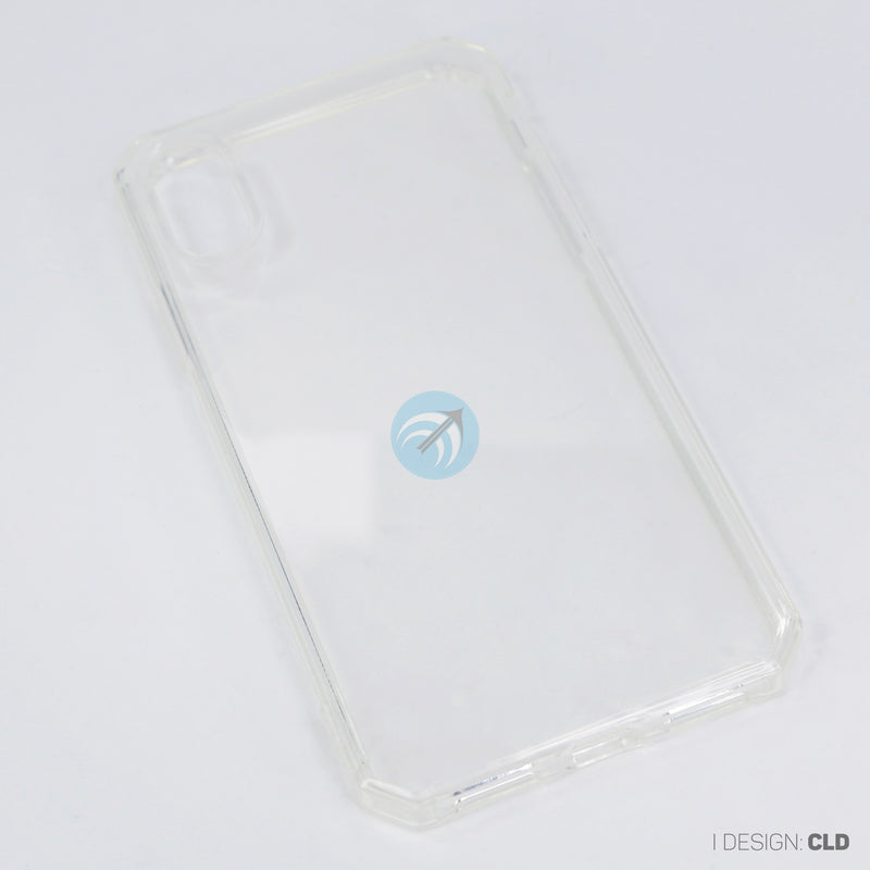 ỐP LƯNG ĐT IPHONE X/XS (TRONG VIỀN VUÔNG)