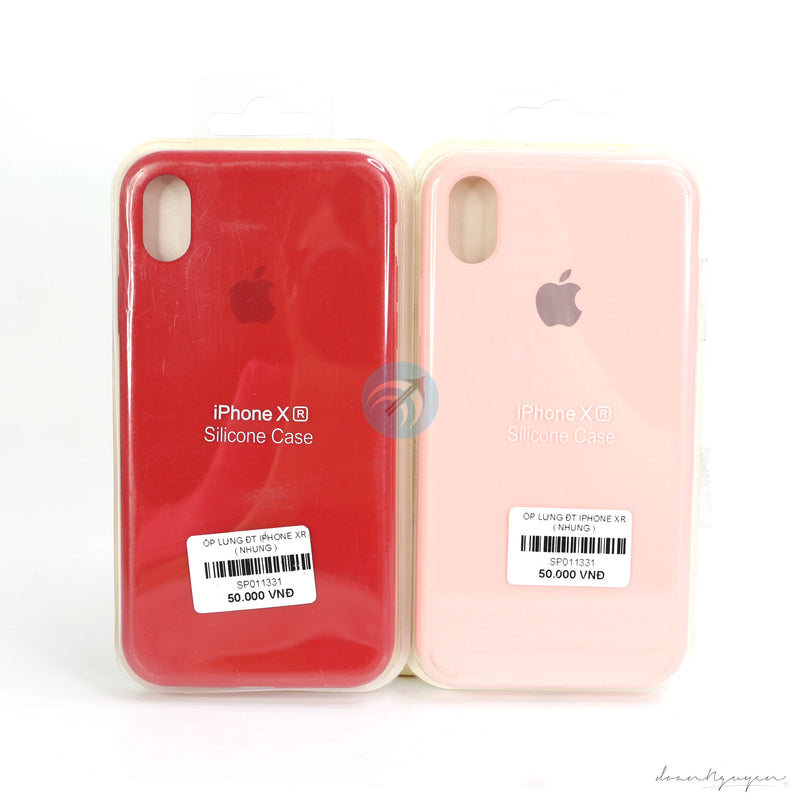 Ốp lưng điện thoại IPHONE XR ( NHUNG )
