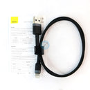 Cáp sạc usb A to lightning 50cm BASEUS (CALKLF-AG) bh03t điều kiện còn đủ bao bì