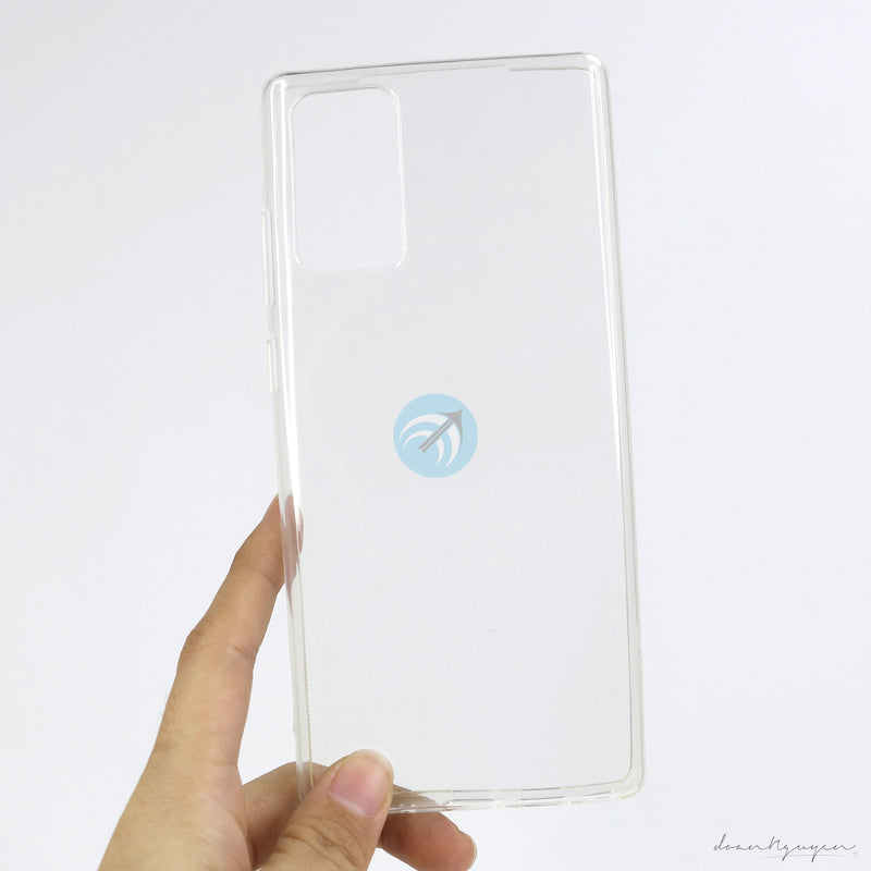 ỐP LƯNG DA ĐIỆN THOẠI SAMSUNG NOTE 20 AUTO DẺO ĐEN