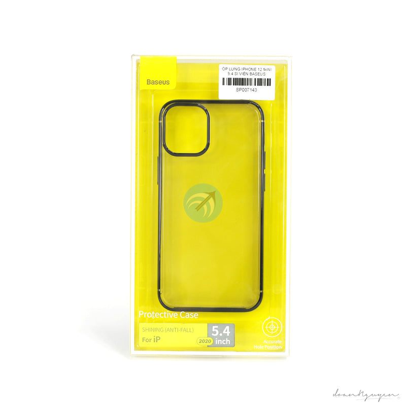 ỐP LƯNG IPHONE 12 MINI 5.4 SI VIỀN BASEUS