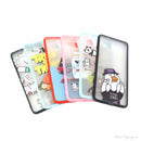 ỐP LƯNG ĐIỆN THOẠI SAMSUNG S10 NHÁM HÌNH VIỀN MÀU