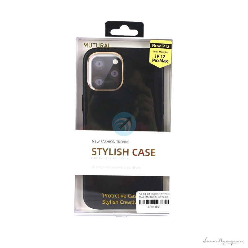 ỐP DA ĐT IPHONE 12 PRO MAX (MUTURAL STYLIST)