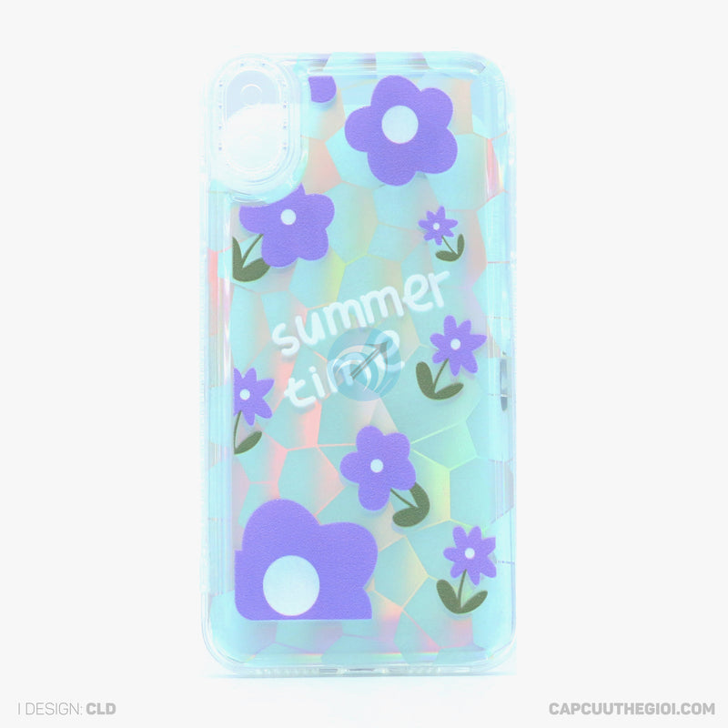 ỐP LƯNG IPHONE XS MAX IN HÌNH CUTE PHẢN QUANG