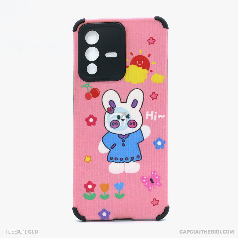 ỐP LƯNG VIVO V23 IMD HÌNH CHỐNG SỐC VẢI SỌC