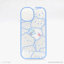 Ốp lưng IPHONE 12 PRO lưng trong in hình cute có tai mèo