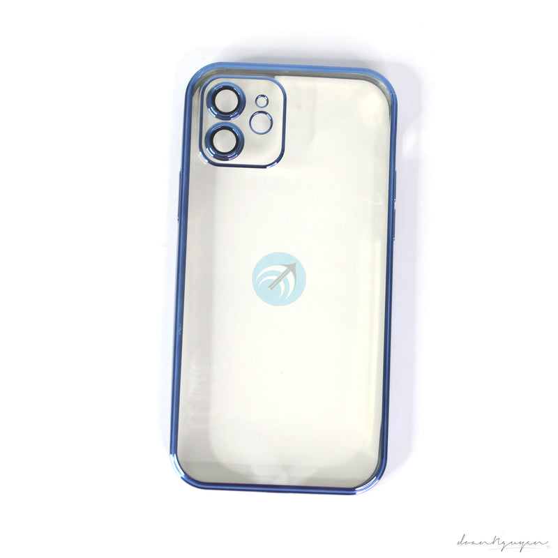 ỐP LƯNG ĐIỆN THOẠI IPHONE 12 (TOTU Viền Màu Bảo Vệ Camera)